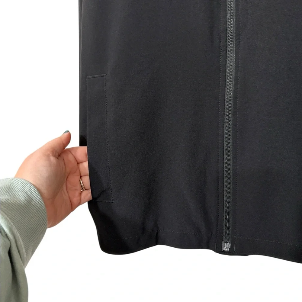 Carhartt Jacket Boy's Large 14/16 Black Lightweight Full Zip Hooded Pockets